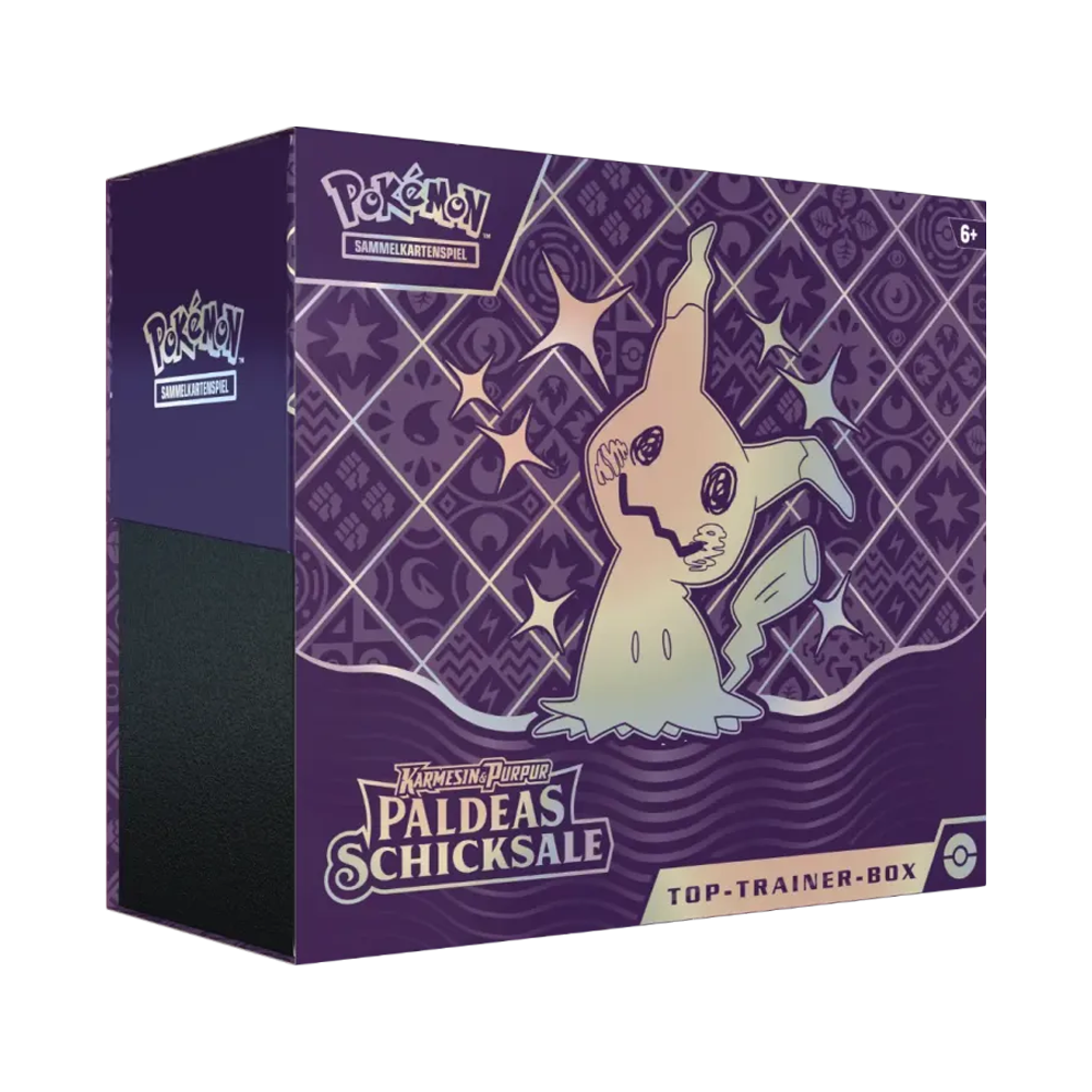 Pokémon TCG: Paldeas Schicksale (KP4.5) - Top Trainer Box (DE)