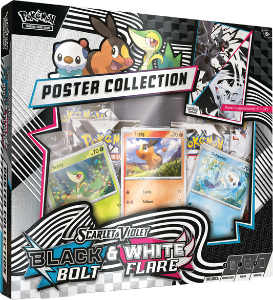 Pokémon TCG: Black Bolt & White Flare (SV10.5) - Unova Poster Collection (EN)