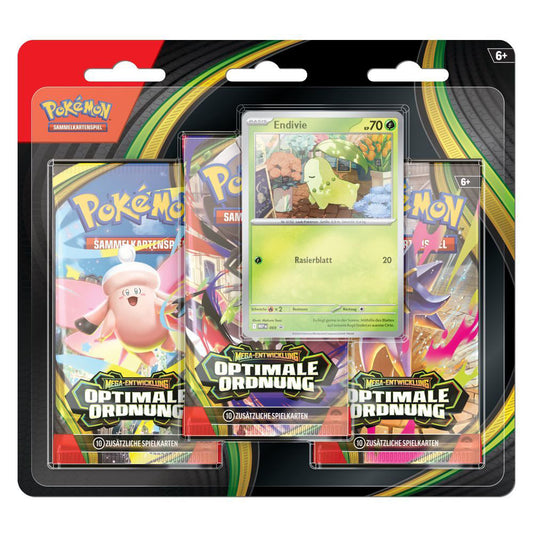 Pokémon TCG: Optimale Ordnung - 3er Blister (DE)