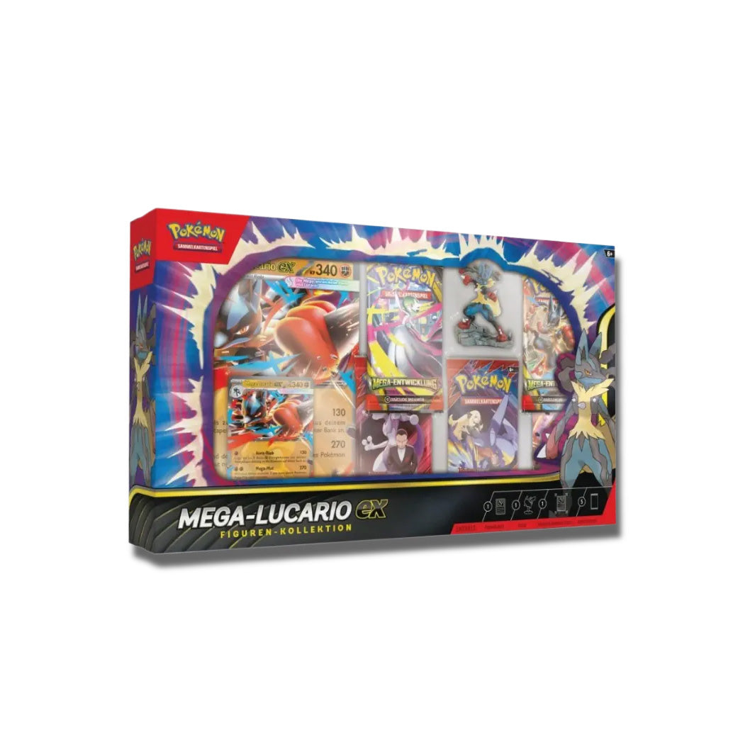 Pokémon TCG: Mega-Lucario Figuren-Kollektion (DE)